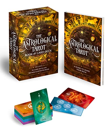 The Astrological Tarot Book & Card Deck: Includes a 78-Card Deck and a 128-Page Illustrated Book (Arcturus Oracle Kits) von Arcturus
