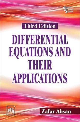 Differential Equations and Their Appilcations