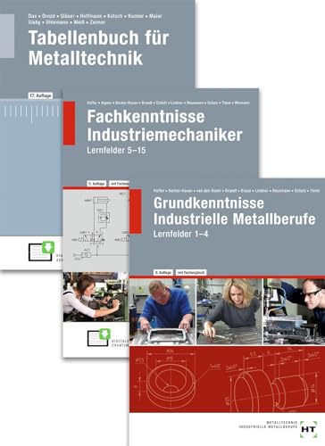 Paketangebot Der Industriemechaniker: Lernfelder 1-15 + Tabellenbuch von Verlag Handwerk und Technik
