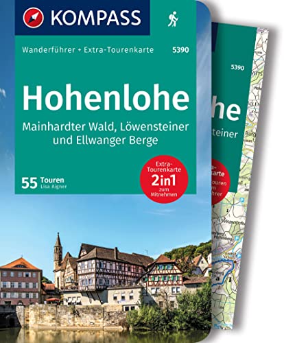 KOMPASS Wanderführer Hohenlohe, Mainhardter Wald, Löwensteiner und Ellwanger Berge, 55 Touren mit Extra-Tourenkarte: GPS-Daten zum Download KOMPASS Wanderführer Hohenlohe, Mainhardter Wald, Löwensteiner und Ellwanger Berge, 55 Touren mit Extra-Tourenkarte: GPS-Daten zum Download