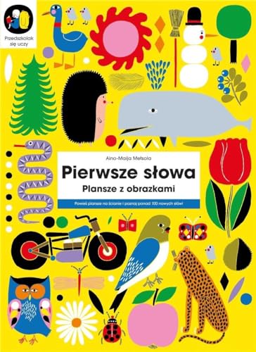 Pierwsze sĹowa. Plansze z obrazkami - Aino-Maija Metsola [KSIÄĹťKA]