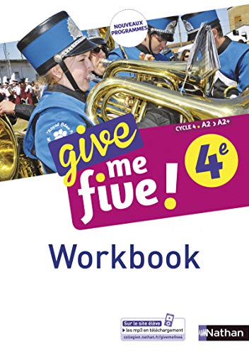 Give me five ! 4ème - Workbook 2017 von NATHAN