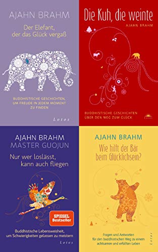 Ajahn Brahm 4 Titel im Set + 1 exklusives Postkartenset