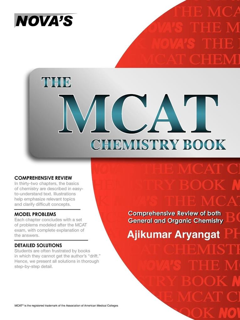 The MCAT Chemistry Book von Nova Press