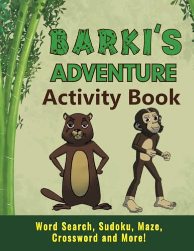 Barki Adventure Activity Book – Fun & Educational Eco-Themed Puzzles for Kids! von Independently published