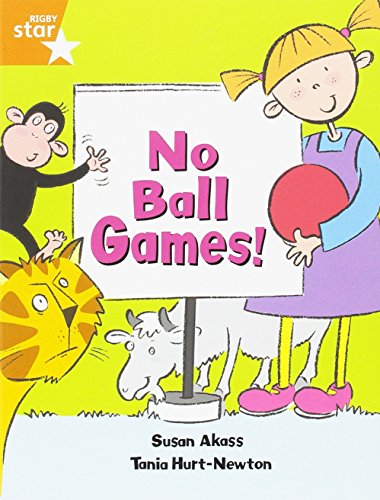 Rigby Star Guided: No Ball Games Orange LEvel Pupil Book (Single)