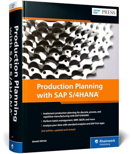 Production Planning with SAP S/4HANA (SAP PRESS: englisch)