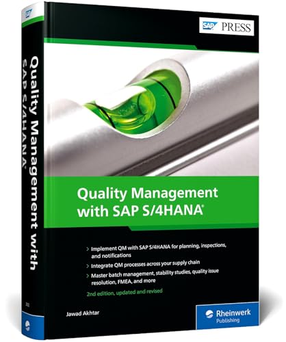 Quality Management with SAP S/4HANA (SAP PRESS: englisch) von SAP PRESS