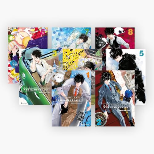 Meisterdetektiv Ron Kamonohashi Band 1-8 plus 1 exklusives Postkartenset