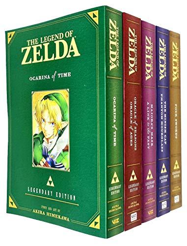 The Legend of Zelda Legendary Edition Collection 5 Books Set