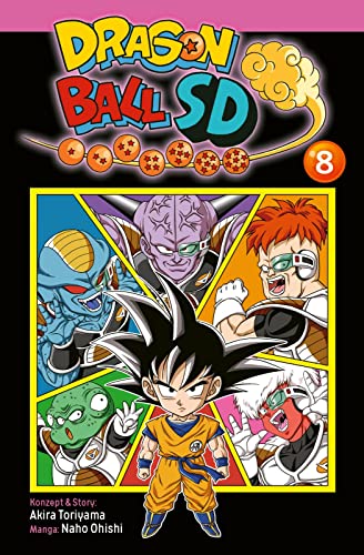 Dragon Ball SD 8: Die DRAGON BALL-Saga neu erzählt! (8) von Carlsen Manga