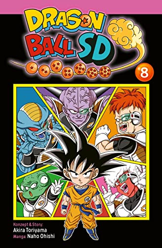 Dragon Ball SD 8: Die DRAGON BALL-Saga neu erzählt! von CARLSEN MANGA