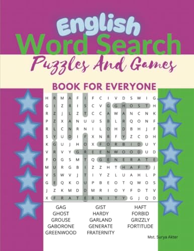 English Word Search Puzzles And Games Book For Everyone von PublishDrive