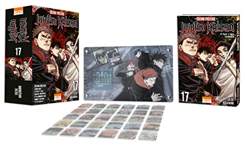 Jujutsu Kaisen T17 - Edition prestige: Coffret avec une jaquette alternative réversible + 1 calendrier avec support acrylique et 32 charms von KI-OON