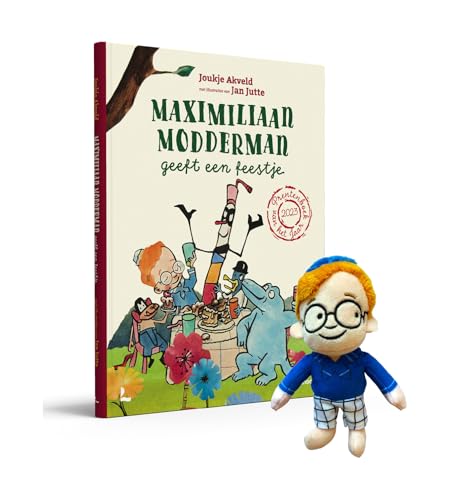 Maximiliaan Modderman geeft een feestje (met voorleesknuffeltje)