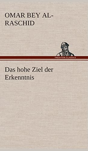 Das hohe Ziel der Erkenntnis von tredition