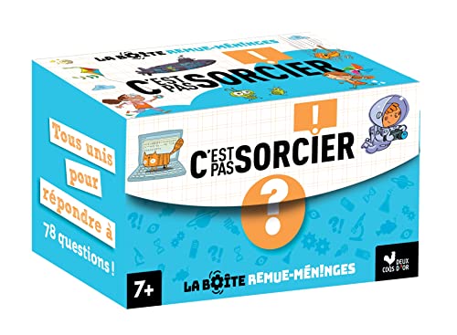 Boîte remue-méninges - C'est pas sorcier - boîte avec cartes Boîte remue-méninges - C'est pas sorcier - boîte avec cartes