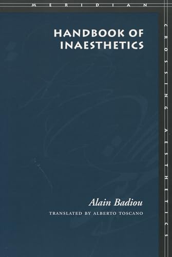 Handbook of Inaesthetics (Meridian Series)