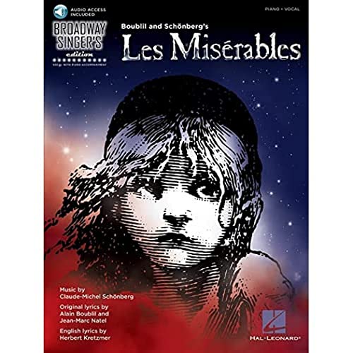 Les Miserables -Broadway Singer's Edition-: Noten, CD für Klavier, Gesang, Gitarre