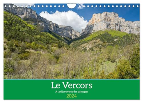 Le Vercors, à la découverte des paysages (Wandkalender 2024 DIN A4 quer), CALVENDO Monatskalender: Paysages du Vercors, des moments d'évasion von CALVENDO
