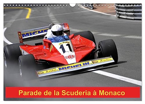 Parade de la Scuderia à Monaco (Calendrier mural 2024 DIN A3 horizontal), CALVENDO calendrier mensuel von CALVENDO