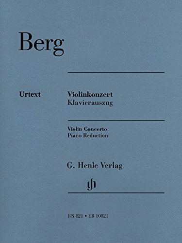 Violinkonzert: Besetzung: Violine und Klavier (G. Henle Urtext-Ausgabe)