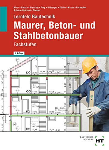 eBook inside: Buch und eBook Maurer, Beton- und Stahlbetonbauer: Fachstufen
