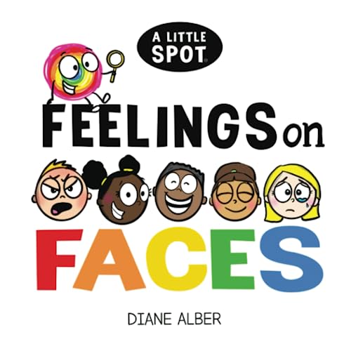 A Little SPOT Feelings on Faces A Little SPOT Feelings on Faces von Diane Alber Art LLC