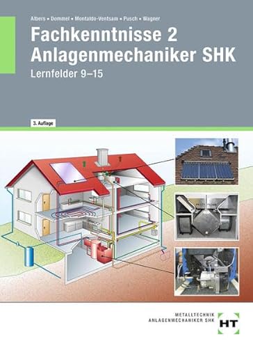 eBook inside: Buch und eBook Fachkenntnisse 2 Anlagenmechaniker SHK: Lernfelder 9--15