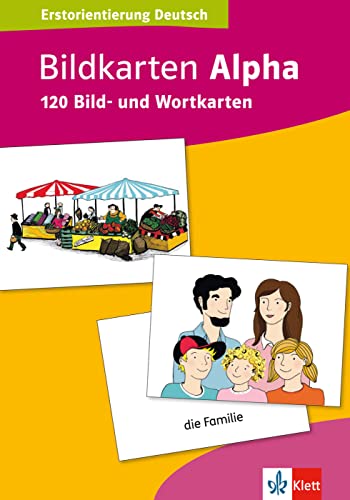 Bildkarten Alpha: 120 Bild- und Wortkarten von Klett Sprachen GmbH