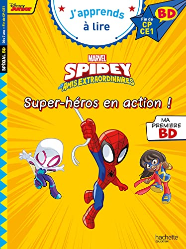 Disney BD Fin de CP-CE1 - Spidey et ses amis extraordinaires - Super-héros en action ! Disney BD Fin de CP-CE1 - Spidey et ses amis extraordinaires - Super-héros en action !