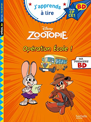 Disney BD Fin de CP-CE1 - Zootopie - Opération école ! Disney BD Fin de CP-CE1 - Zootopie - Opération école ! von HACHETTE EDUC