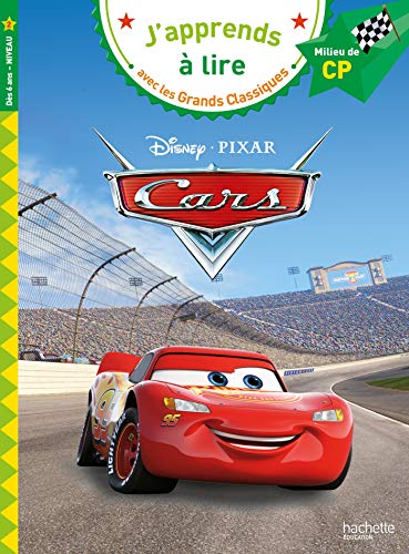 Disney - Cars CP niveau 2: Milieu de CP niveau 2 von Hachette