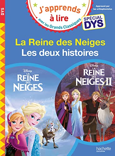 Disney - La Reine des neiges 1 / La Reine des neiges 2 - Spécial DYS (dyslexie): Les deux histoires