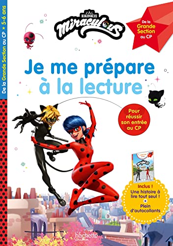 Miraculous - Je me prépare à la lecture Grande Section - CP, dès 5 ans - Cahier de vacances 2024: De la Grande Section au CP Miraculous - Je me prépare à la lecture Grande Section - CP, dès 5 ans - Cahier de vacances 2024: De la Grande Section au CP