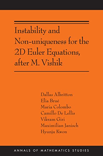 Instability and Non-Uniqueness for the 2D Euler Equations, After M. Vishik: Ams-219 (Annals of Mathematics Studies, 219)