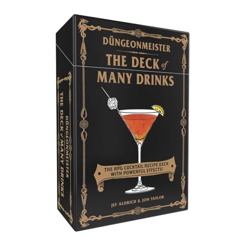 Düngeonmeister: The Deck of Many Drinks: The RPG Cocktail Recipe Deck with Powerful Effects! (Düngeonmeister Series) von Adam's Media
