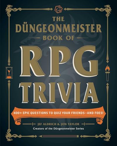The Düngeonmeister Book of RPG Trivia: 400+ Epic Questions to Quiz Your Friends―and Foes! (Düngeonmeister Series) von Adams Media