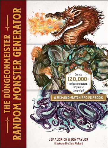 The Düngeonmeister Random Monster Generator: A Mix-and-Match RPG Flipbook (Düngeonmeister Series) von Adams Media