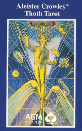 Tarotkarten, Original Aleister Crowley Thoth Tarot, Pocketausgabe: Pocketgröße (Tarotkarten)