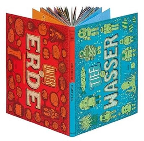 Unter der Erde · Tief im Wasser: Wendebuch von Moritz Verlag-GmbH