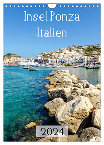 Insel Ponza - Italien (Wandkalender 2024 DIN A4 hoch), CALVENDO Monatskalender