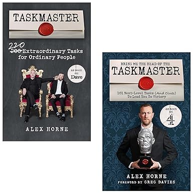 Taskmaster Collection 2 Books Set (Taskmaster, Bring Me The Head Of The Taskmaster)