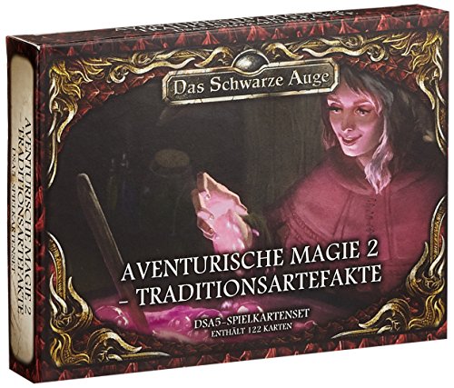 DSA5 Spielkartenset Aventurische Magie 2 Traditionsartefakte (Das Schwarze Auge - Zubehör)