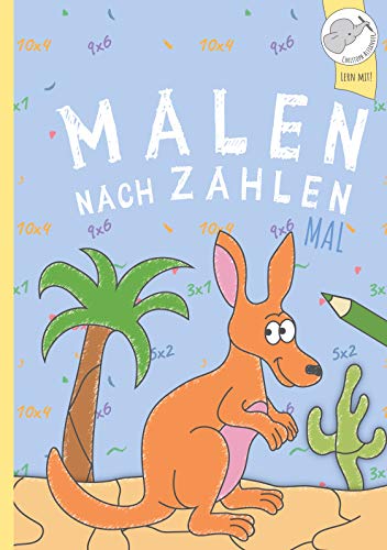 Malen nach Zahlen: Mal-Rechnen mit tollen Tiermotiven trainieren.