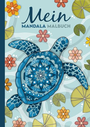 Mein Mandala Malbuch: 50 tierisch tolle Tier-Mandalas für Kinder ab 8 Jahren zum Ausmalen und Entspannen.