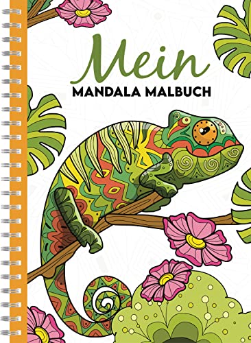 Mein Mandala Malbuch: 50 tierisch tolle Tier-Mandalas für Kinder ab 8 Jahren zum Ausmalen und Entspannen. von NOVA MD