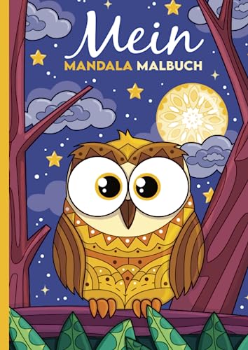 Mein Mandala Malbuch: 50 tierisch tolle Tiermandalas für Kinder ab 8+ Jahren zum Ausmalen und als Kopiervorlage für PädagogInnen. (Tierisch tolle Mandalas, Band 7) von Independently published