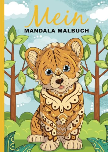 Mein Mandala Malbuch: 55 tierisch tolle Tiermandalas für Kinder ab 10+ Jahren zum Ausmalen und als Kopiervorlage für PädagogInnen.