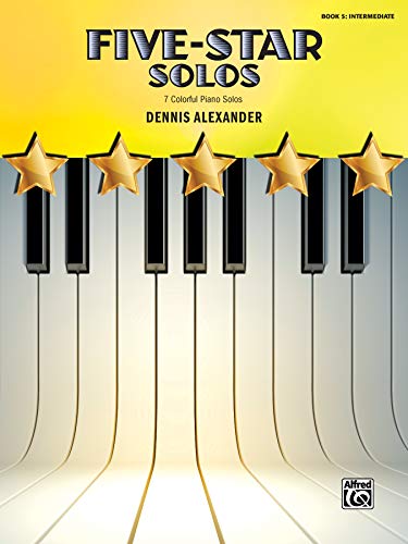 Five-Star Solos, Book 5: 7 Colorful Piano Solos